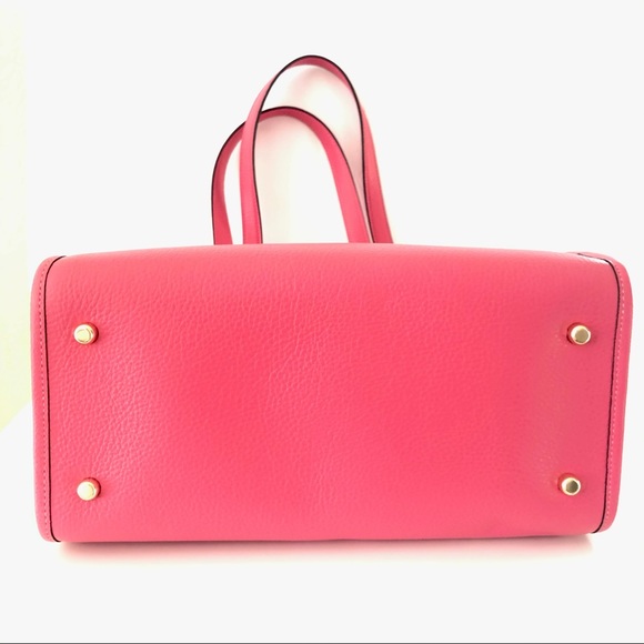 Coach Dempsey Tote Pink Leather Purse Wallet Set - Picture 4 of 12